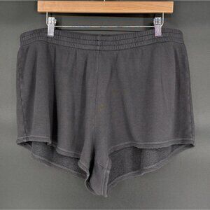 SKIMS Women's High Waisted Modal Blend Lounge Shorts XL Black Loungewear